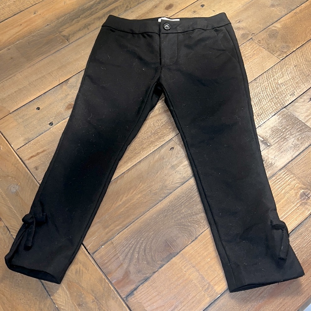 Kate Spade little girls pants Size 4, Black